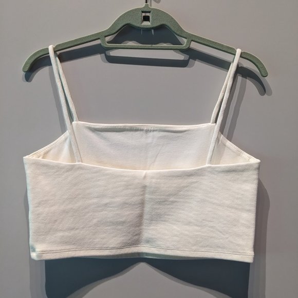Oak & Fort Cropped Tank Off-white - Picture 2 of 3